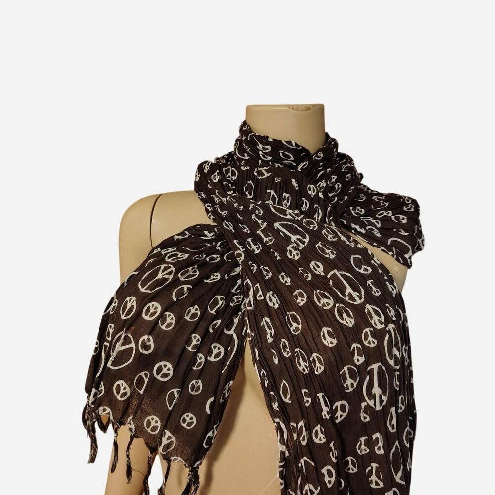 American-eagle Women's‎ Brown and Black Scarf-wraps - Picture 3 of 8